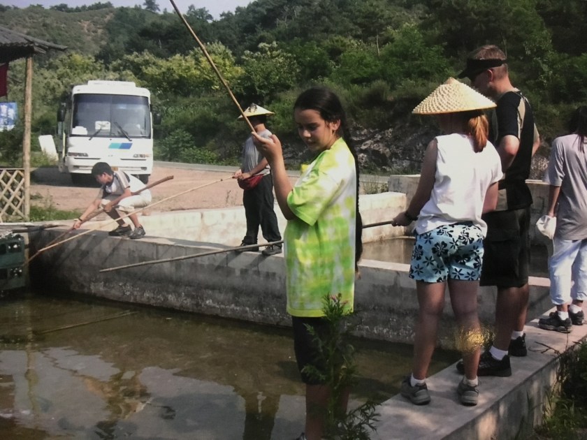 Fishing at the Great Wall