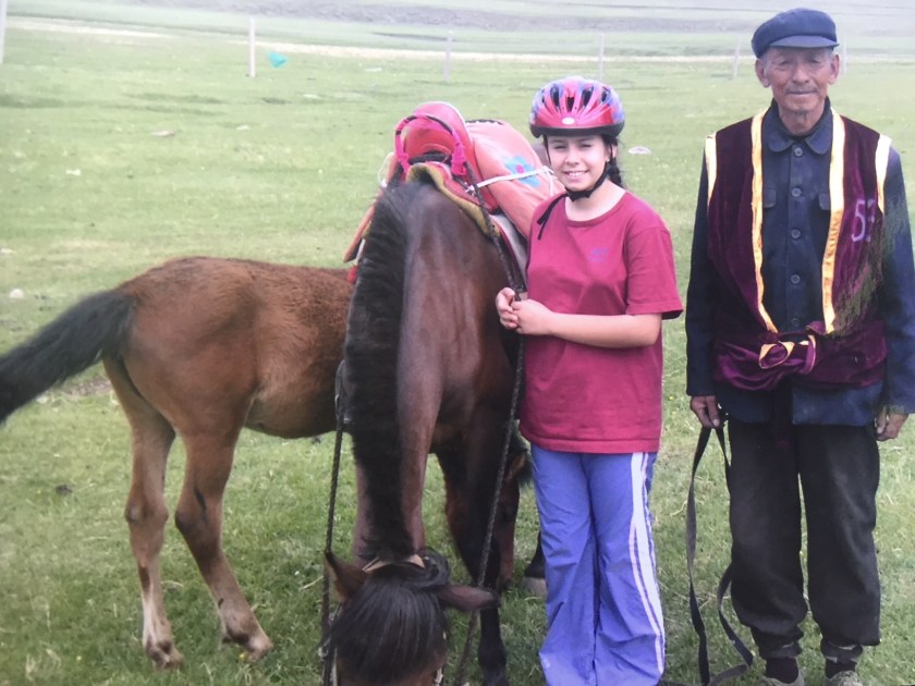 Ana and the Inner Mongolian Saddle